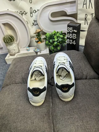 Adidas Spezial White and Black Lifestyle Sneakers 8