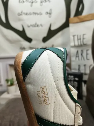 Adidas Spezial White and Forest Green Lifestyle Sneakers 3