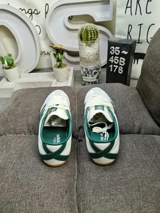 Adidas Spezial White and Forest Green Lifestyle Sneakers 8