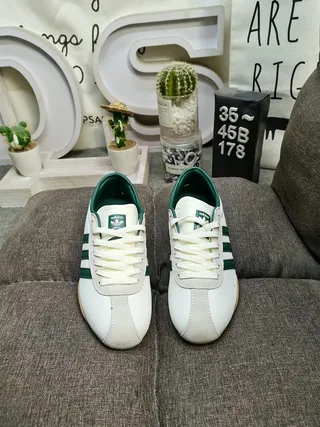 Adidas Spezial White and Forest Green Lifestyle Sneakers 10