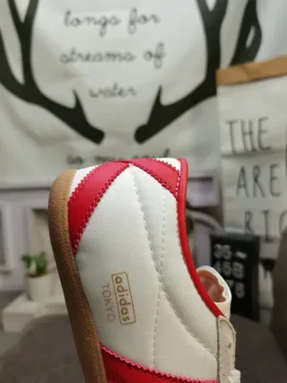 Adidas Spezial White and Red Lifestyle Sneakers 3