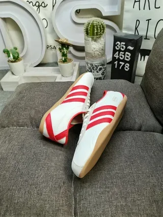 Adidas Spezial White and Red Lifestyle Sneakers 6