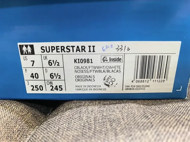 Adidas Superstar Black White Gold Lifestyle Sneakers 2