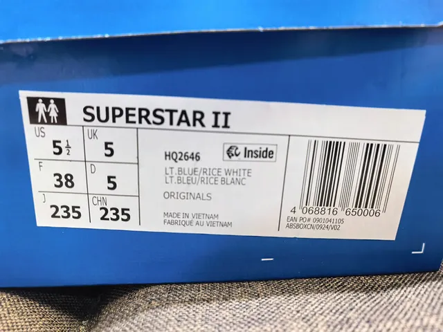 Adidas Superstar Light Blue Lifestyle Sneakers 2