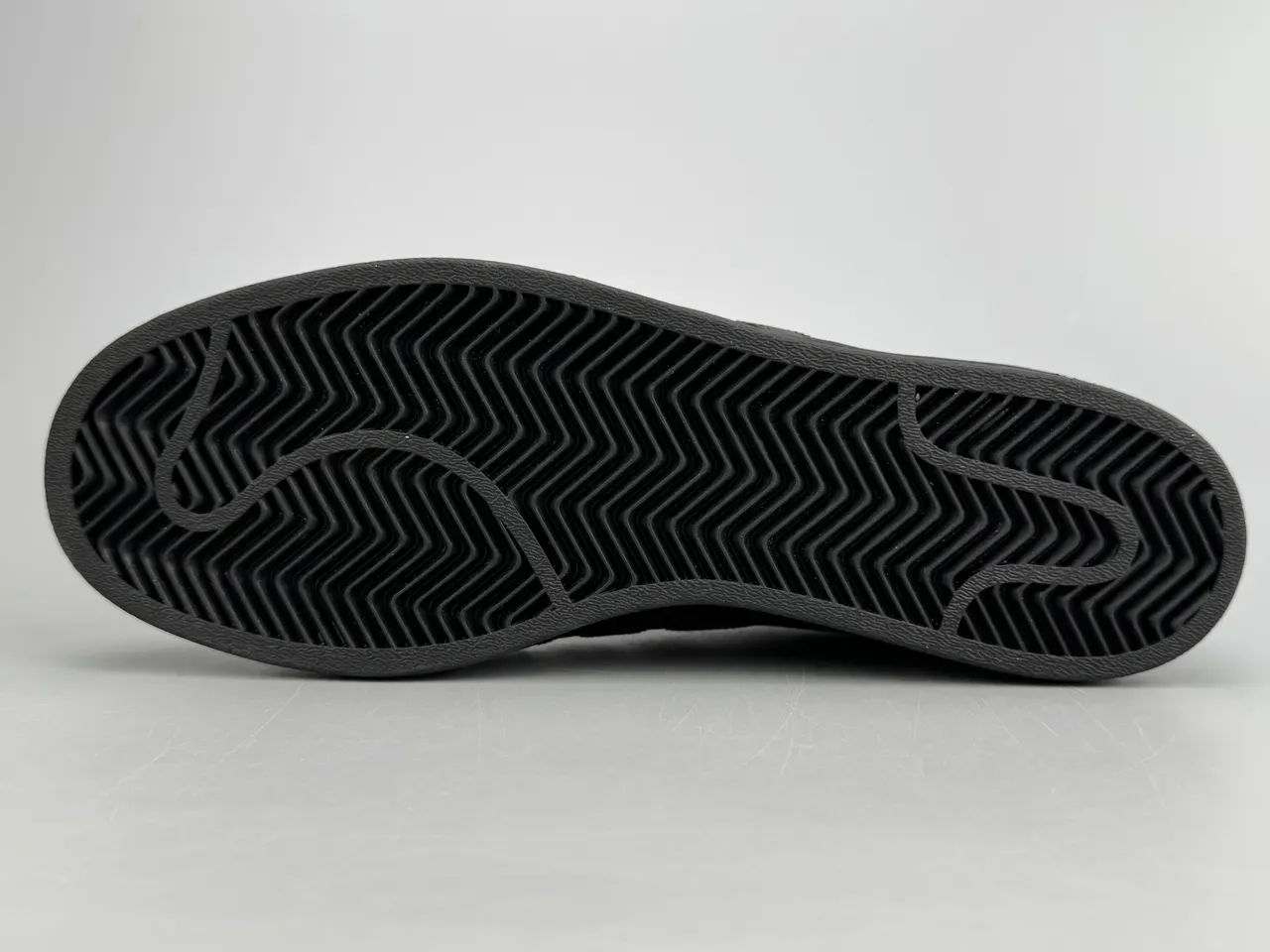 Adidas Superstar Monochrome Black Lifestyle Sneakers 8