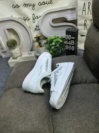 Adidas Superstar White Translucent Side Panel Lifestyle Sneakers 6