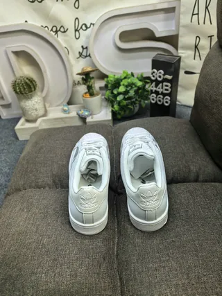 Adidas Superstar White Translucent Side Panel Lifestyle Sneakers 8