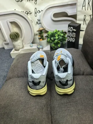 Adidas Terrex Agravic Flow Light Gray Gold Orange Lifestyle Sneakers 8