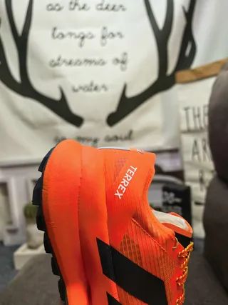 Adidas Terrex Blue and Lime Green Running Shoes 13