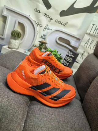 Adidas Terrex Blue and Lime Green Running Shoes 19