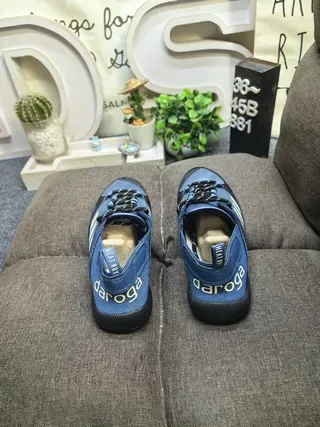 Adidas Terrex Gray Blue Mesh Upper Laces Sneakers 8