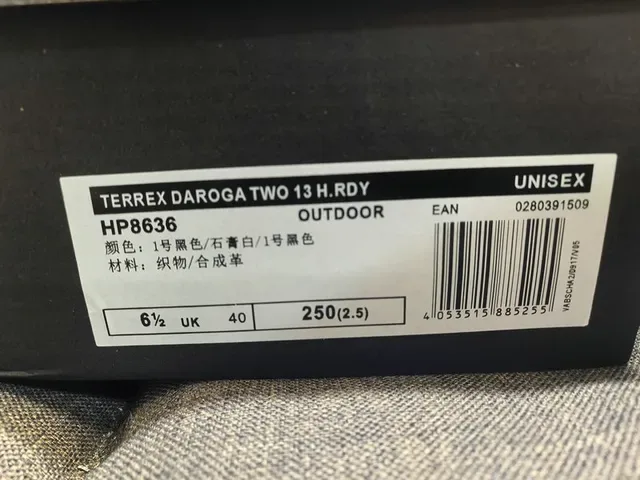 Adidas Terrex Gray Blue Mesh Upper Laces Sneakers 12
