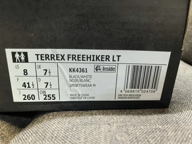 Adidas Terrex Gray White Lightweight Trail Runner Mesh And Synthetic Overlay Upper Running Shoes 2