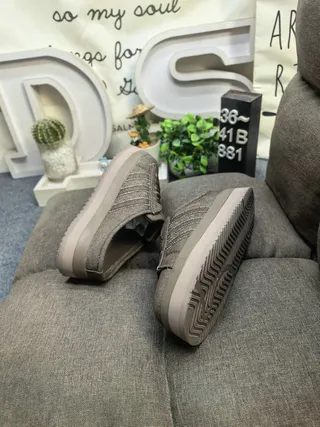 Adidas Three-Stripe Mule Platform Lifestyle Sneakers 6