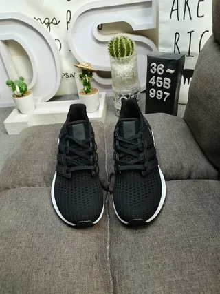Adidas Ultraboost White Knit Lifestyle Sneakers 10