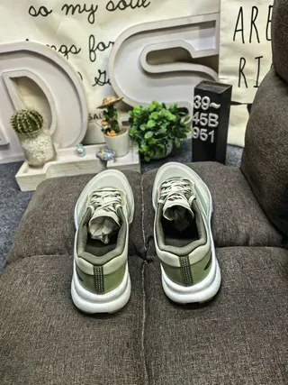 Adidas Velostar Olive Green and Orange Lifestyle Sneakers 8