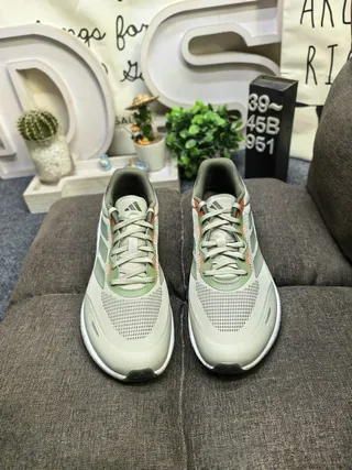Adidas Velostar Olive Green and Orange Lifestyle Sneakers 10