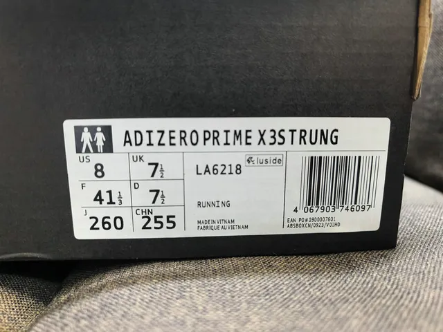 Adidas White Pink Sculpted Lightstrike Pro Midsole Perforated Mesh Upper Running Shoes 2