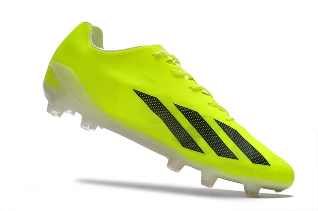 Adidas X Speedflow Fluorescent Yellow Black Firm-Ground Soccer Shoes 2