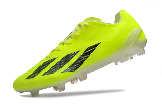 Adidas X Speedflow Fluorescent Yellow Black Firm-Ground Soccer Shoes 3