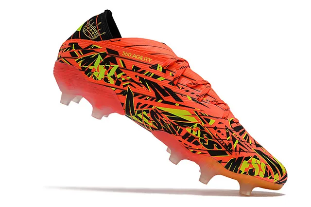 Adidas X Speedflow Sapatos de Futebol Ouro Vermelho Preto Campo Firme 22