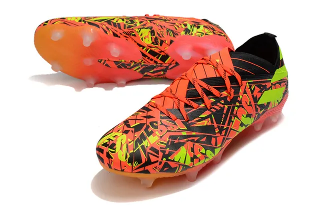 Adidas X Speedflow Sapatos de Futebol Ouro Vermelho Preto Campo Firme 24