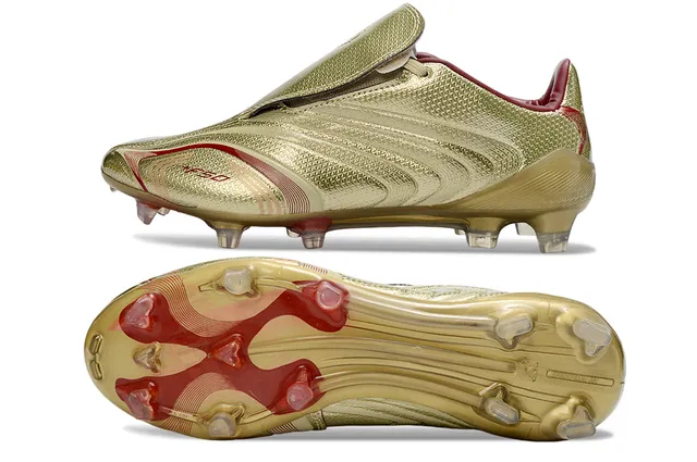 Adidas X Speedflow Metallic Gold Red Firm-Ground Soccer Shoes 6