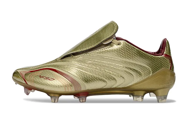 Adidas X Speedflow Metallic Gold Red Firm-Ground Soccer Shoes 7