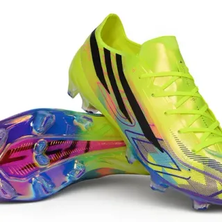 Adidas X Speedflow Neon Yellow Iridescent Firm-Ground Soccer Shoes