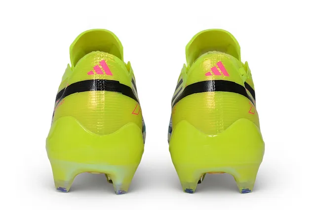 Adidas X Speedflow নিয়ন হলুদ ইরিডেসেন্ট ফুটবল জুতো দৃঢ় মাঠের জন্য 3
