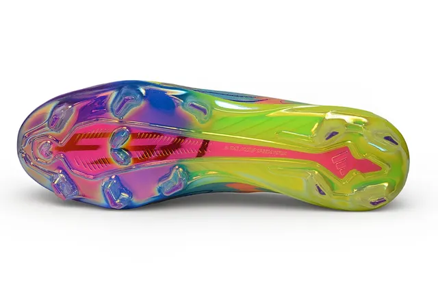 Adidas X Speedflow নিয়ন হলুদ ইরিডেসেন্ট ফুটবল জুতো দৃঢ় মাঠের জন্য 6