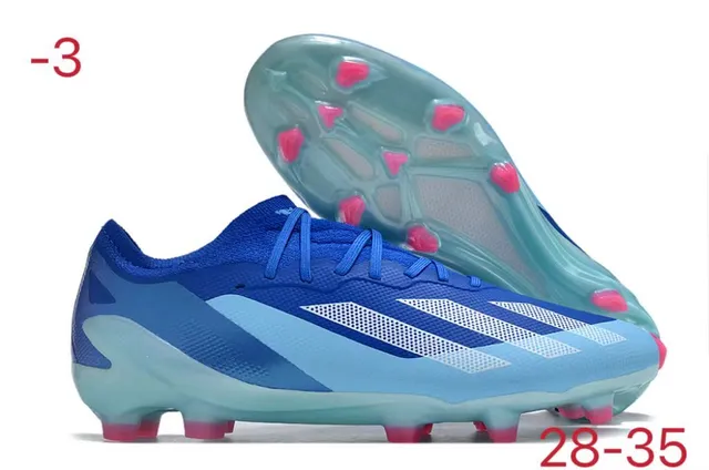 Adidas X Speedflow White Blue Yellow Firm-Ground Soccer Shoes 4