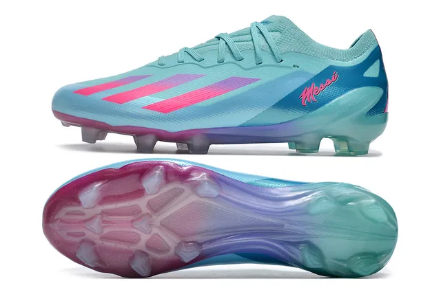 Adidas X Speedflow White Blue Yellow Firm-Ground Soccer Shoes 14
