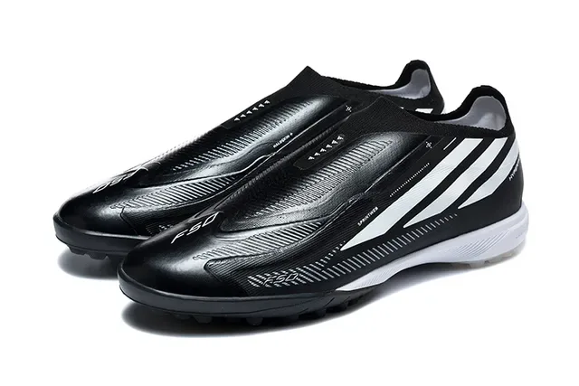 Adidas X Speedportal Hyperfast Noir Blanc Turf Chaussures de Football 8