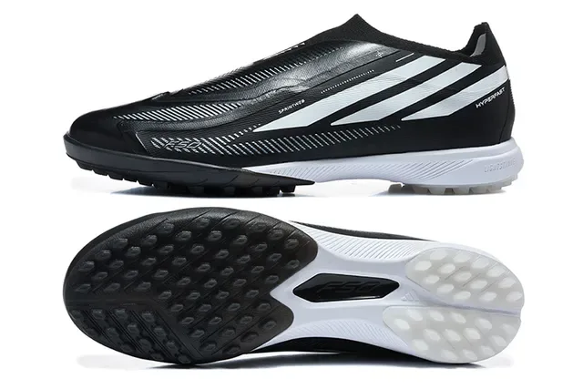Adidas X Speedportal Hyperfast Noir Blanc Turf Chaussures de Football 9