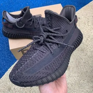 Adidas Yeezy Boost 350 Black Lifestyle Sneakers 2