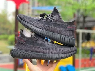 Adidas Yeezy Boost 350 Black Lifestyle Sneakers 4