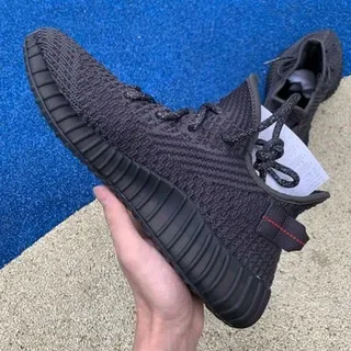 Adidas Yeezy Boost 350 Black Lifestyle Sneakers 5