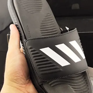Adidas Yeezy Slide Black White Slippers