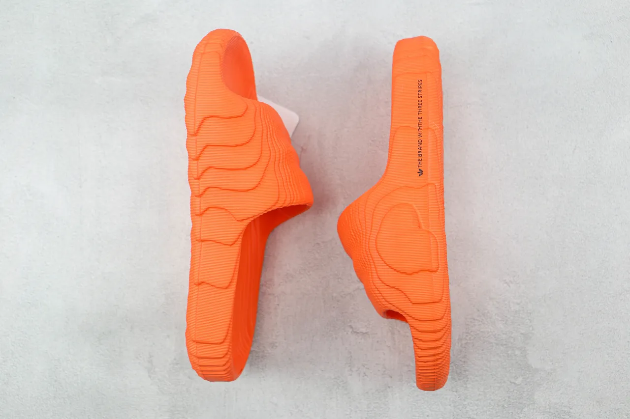 Adidas Yeezy Slide Orange Molded Slippers 2