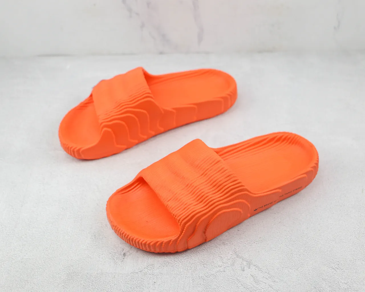 Adidas Yeezy Slide Orange Molded Slippers 4