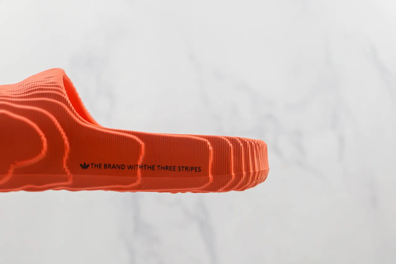 Adidas Yeezy Slide Orange Molded Slippers 7