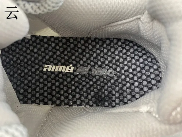 Aimé Leon Dore Gray Black Sole Layered Synthetic-Mesh Upper Chunky Sneakers 8