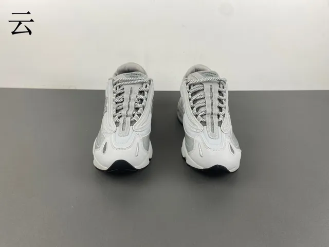 Aimé Leon Dore Gray Black Sole Layered Synthetic-Mesh Upper Chunky Sneakers 11