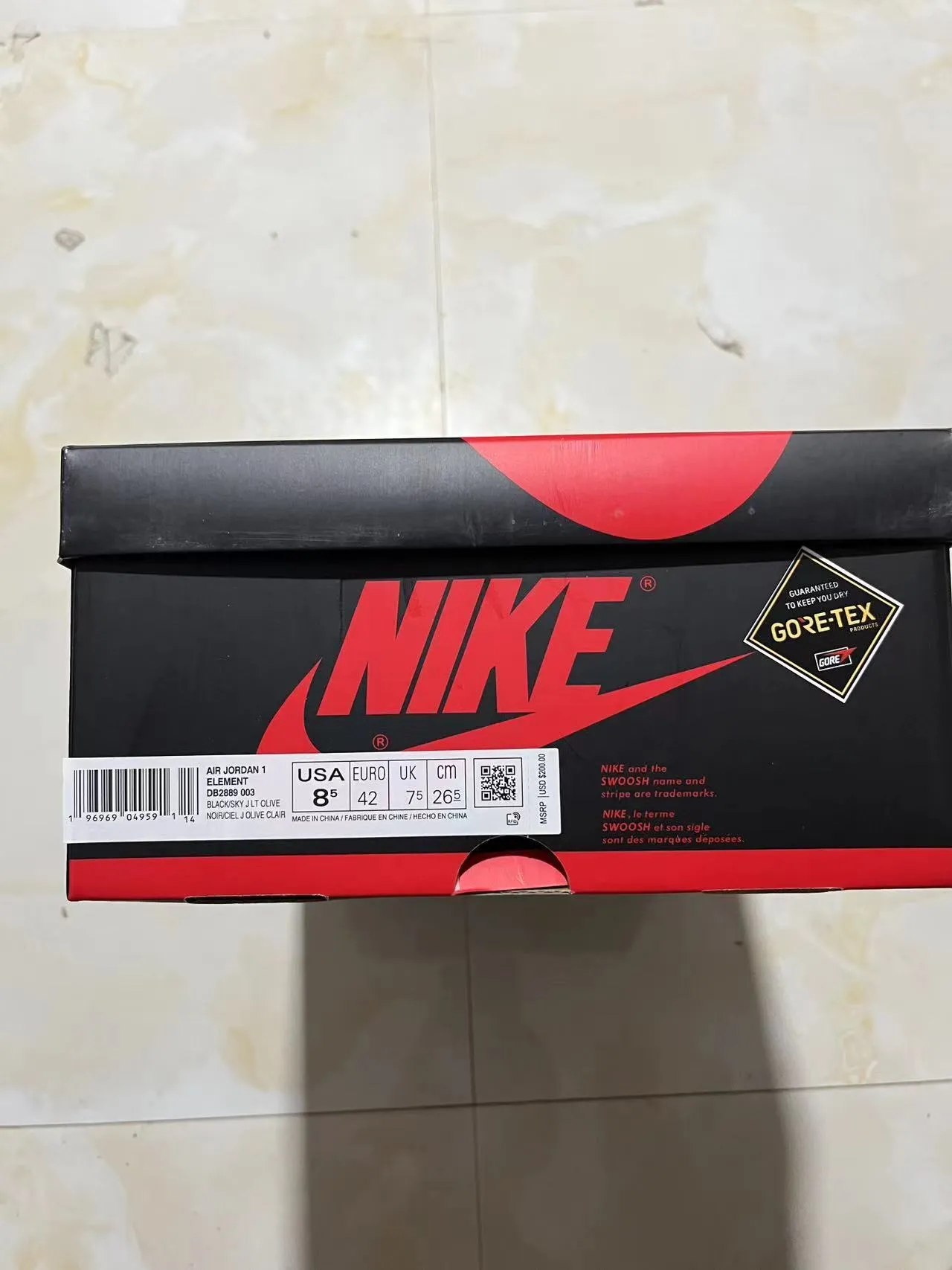 Air Jordan 1 GORE-TEX Olive Black Teal Basketball Shoes 10