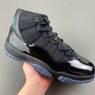 Air Jordan 11 Black Patent Leather Basketball Shoes