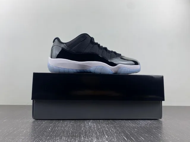 Air Jordan 11 Black White Royal Blue Basketball Shoes 7
