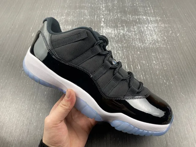 Air Jordan 11 Black White Royal Blue Basketball Shoes 11