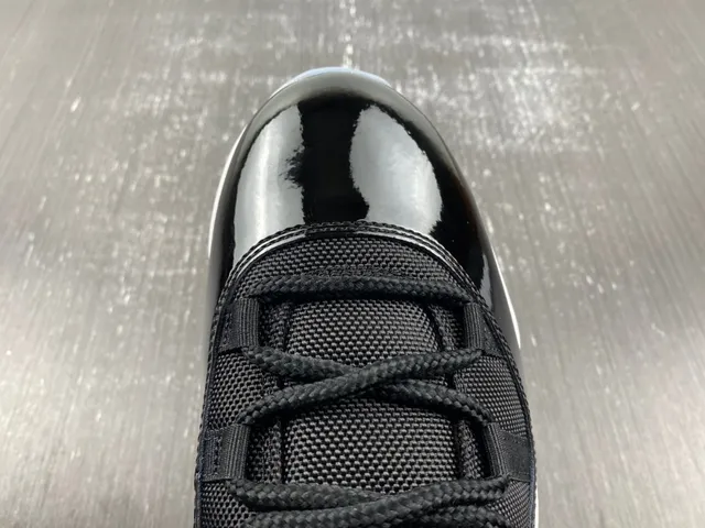 Air Jordan 11 Black White Royal Blue Basketball Shoes 14