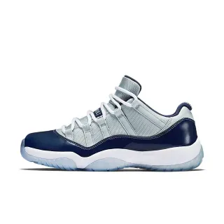 Air Jordan 11 Navy and Light Gray Zapatos de Baloncesto